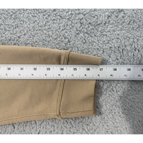 Allbirds Sweatshirt Mens Size XXL Crewneck Performance Stretch Hemp Tencel Beige - Picture 11 of 16